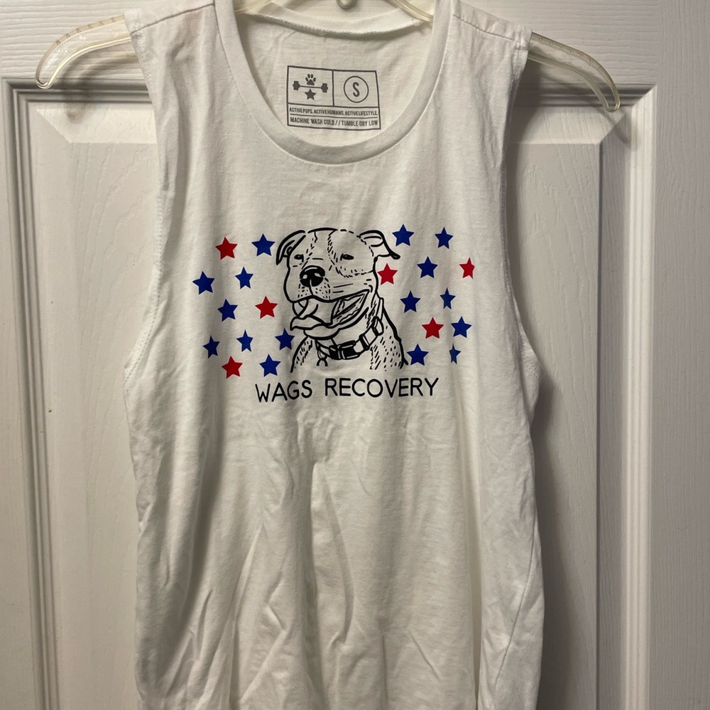 White Wags Recovery Tank Top
